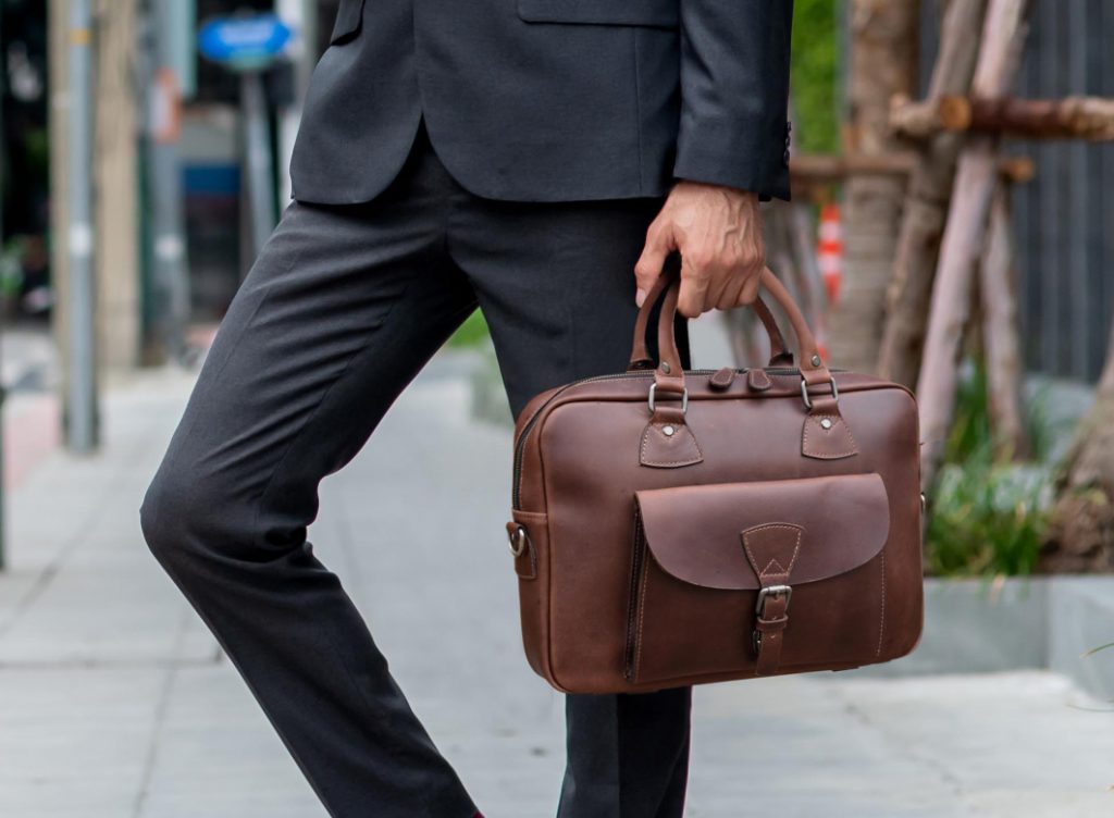 Genuine Leather Office Bags
