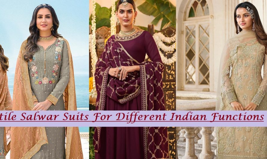 4 Versatile And Sustainable Salwar Suits For Different Indian Functions