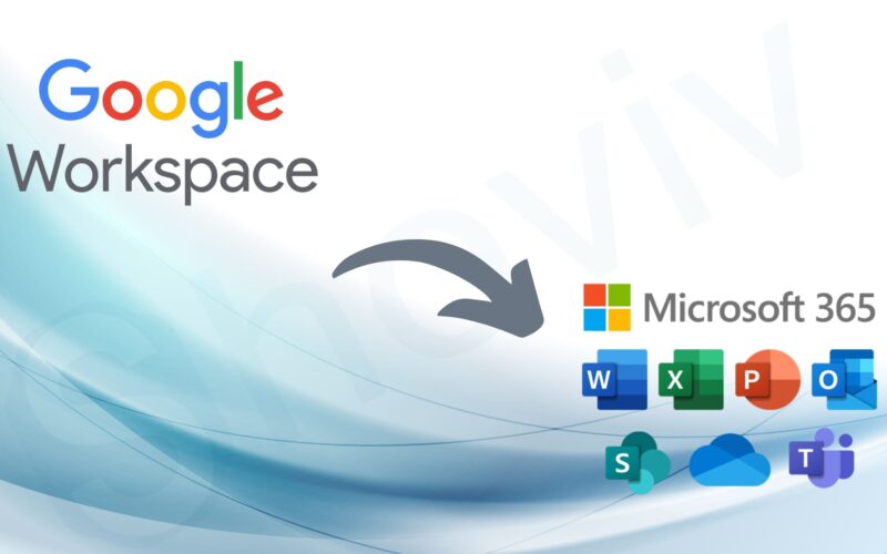 How to Migrate from Google Workspace to Microsoft 365?